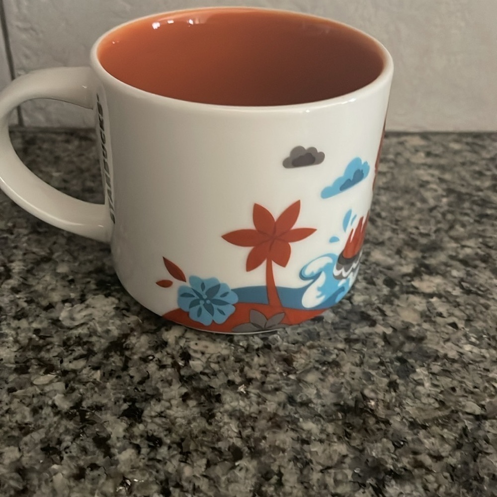 Disney's Animal Kingdom Starbucks You Are Here Mug - Picture 2 of 4